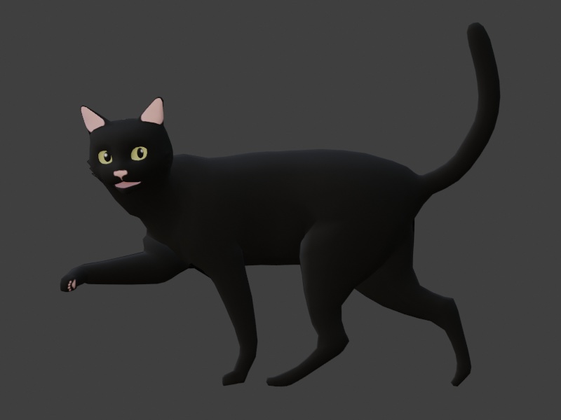 VRChat ワールド向けアイテム ねこ