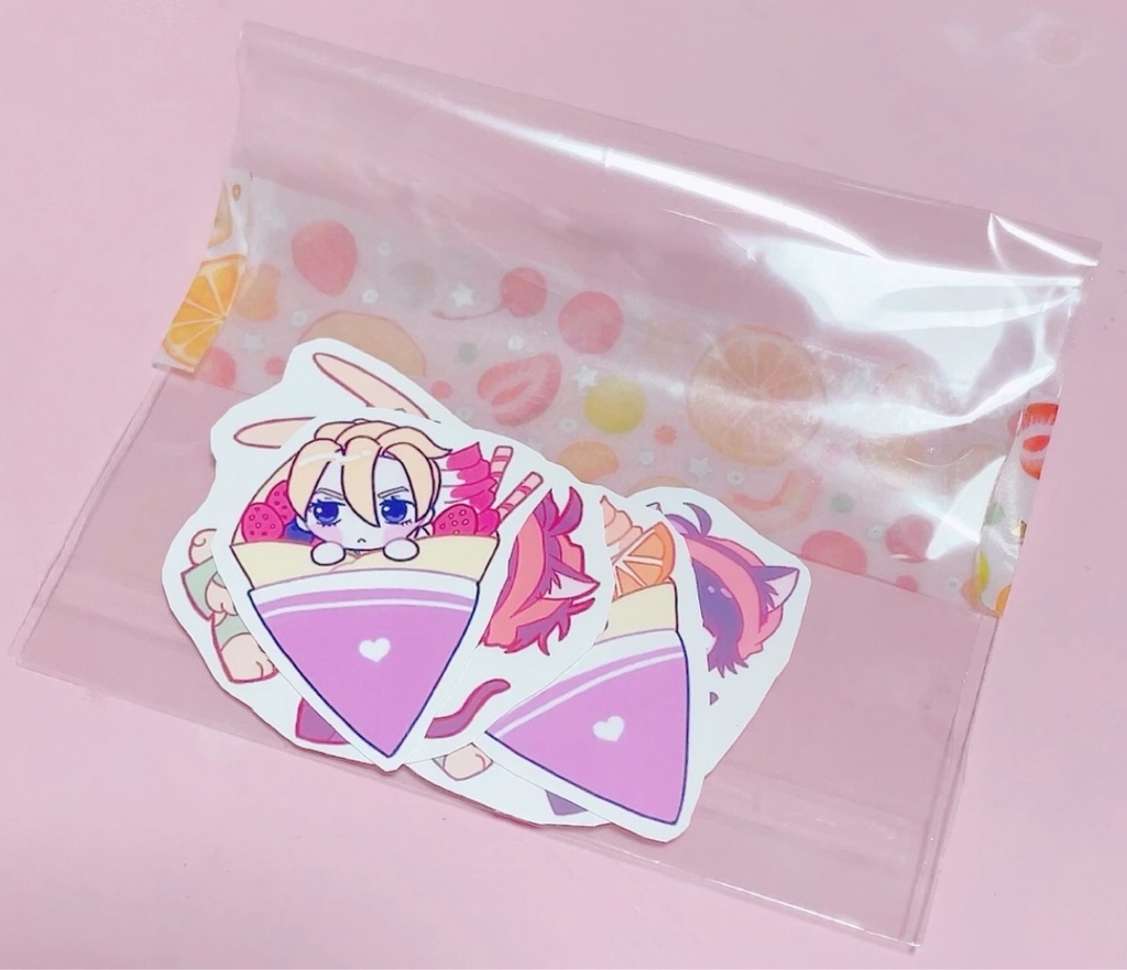 フーナラ　シール　4種セット