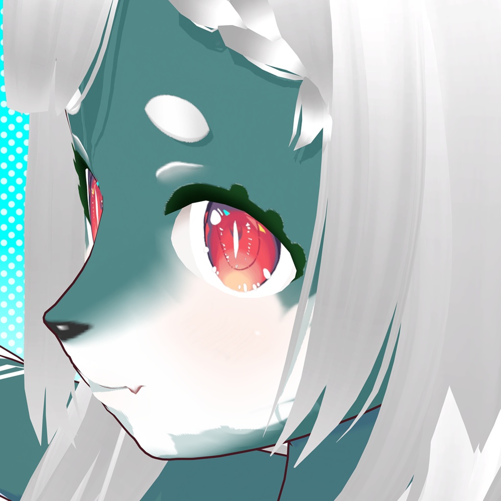 【オリジナル3dモデル】ケモノアバター「PAMU -ぱみゅ-」(VRMデータ)