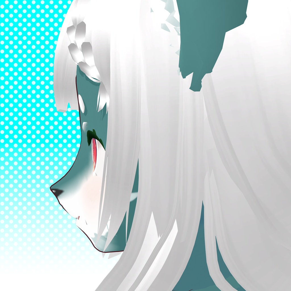 【オリジナル3dモデル】ケモノアバター「PAMU -ぱみゅ-」(VRMデータ)