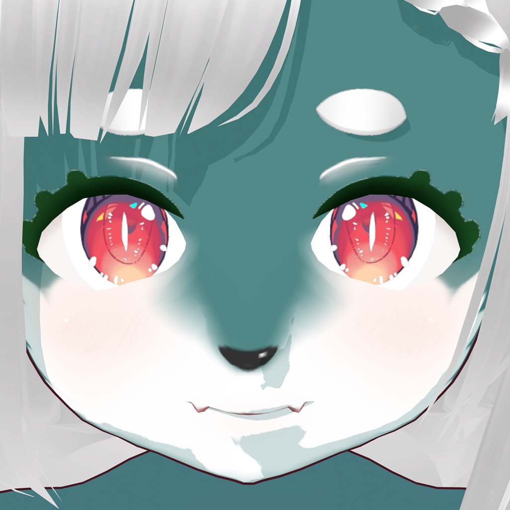 【オリジナル3dモデル】ケモノアバター「PAMU -ぱみゅ-」(VRMデータ)