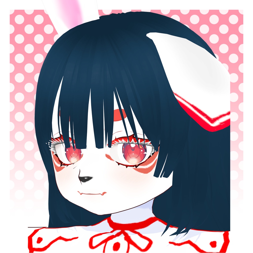 【オリジナル3dモデル】ケモノアバター「MAYURA -まゆら-」(VRMデータ)