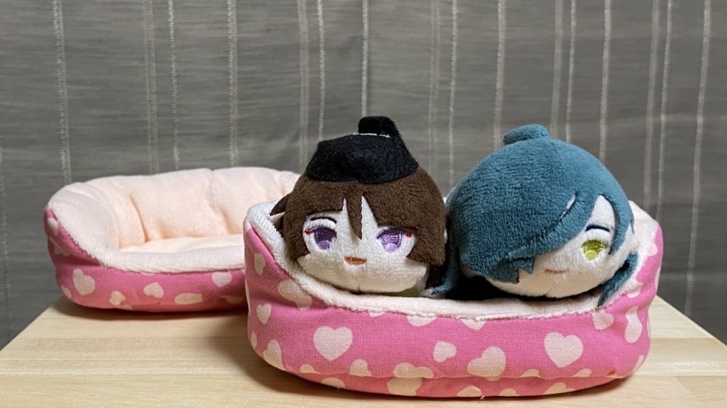 もちもちベッド・大(白・グレー・ラブラブピンク)