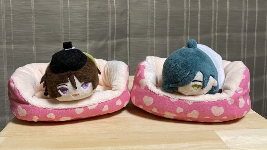 もちもちベッド・大(白・グレー・ラブラブピンク)