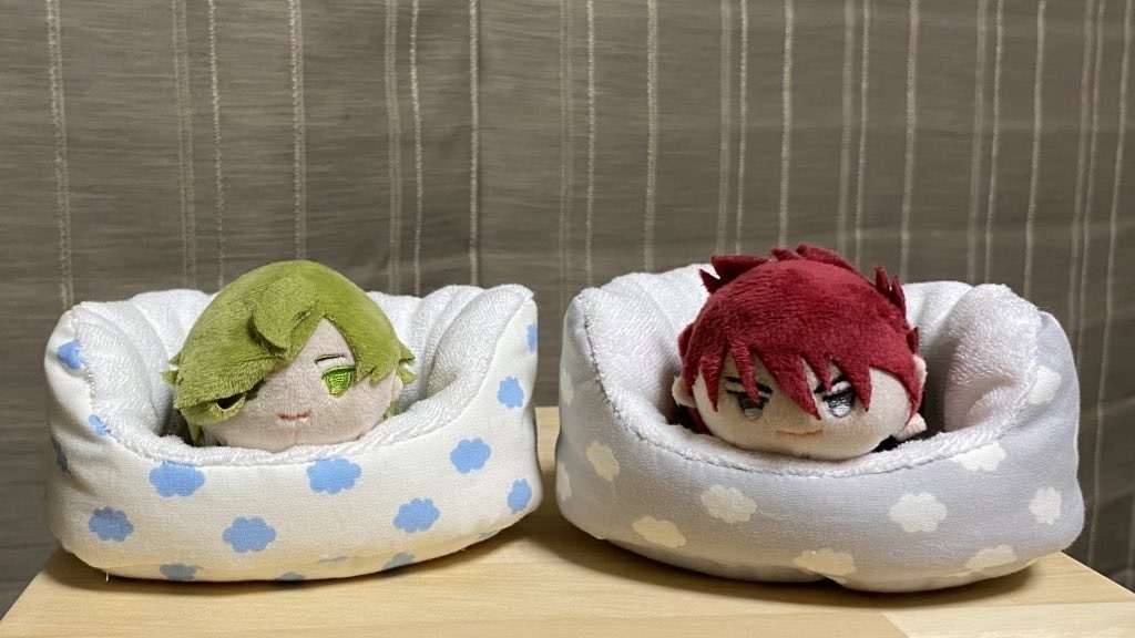 もちもちベッド・大(白・グレー・ラブラブピンク)