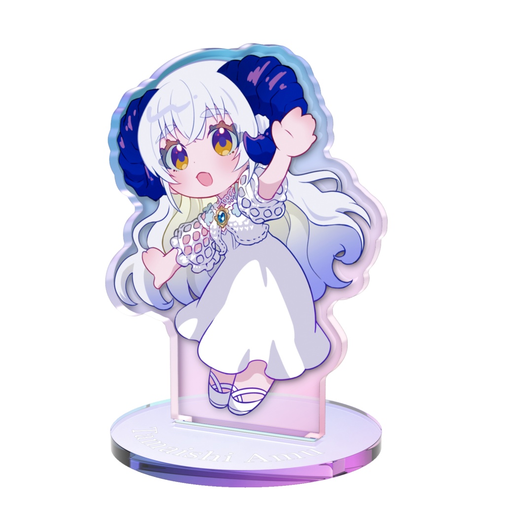 宝石編夢デビュー記念 常設グッズ-オーロラアクリルスタンド