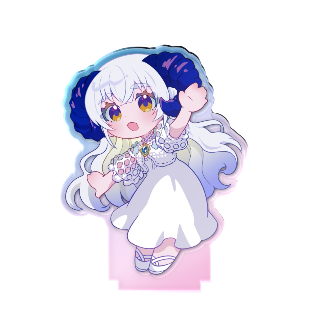 宝石編夢デビュー記念 常設グッズ-オーロラアクリルスタンド