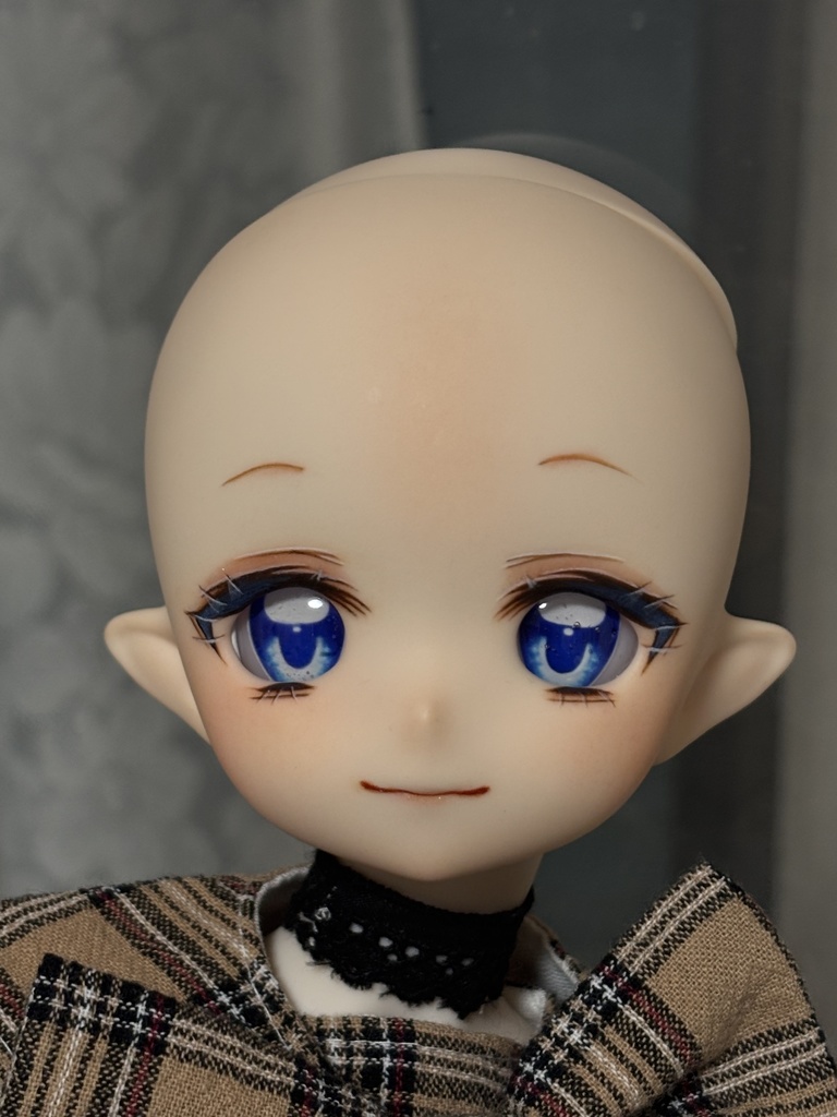 imomodoll Ruby-B クリーム肌 カスタムヘッド+アイ