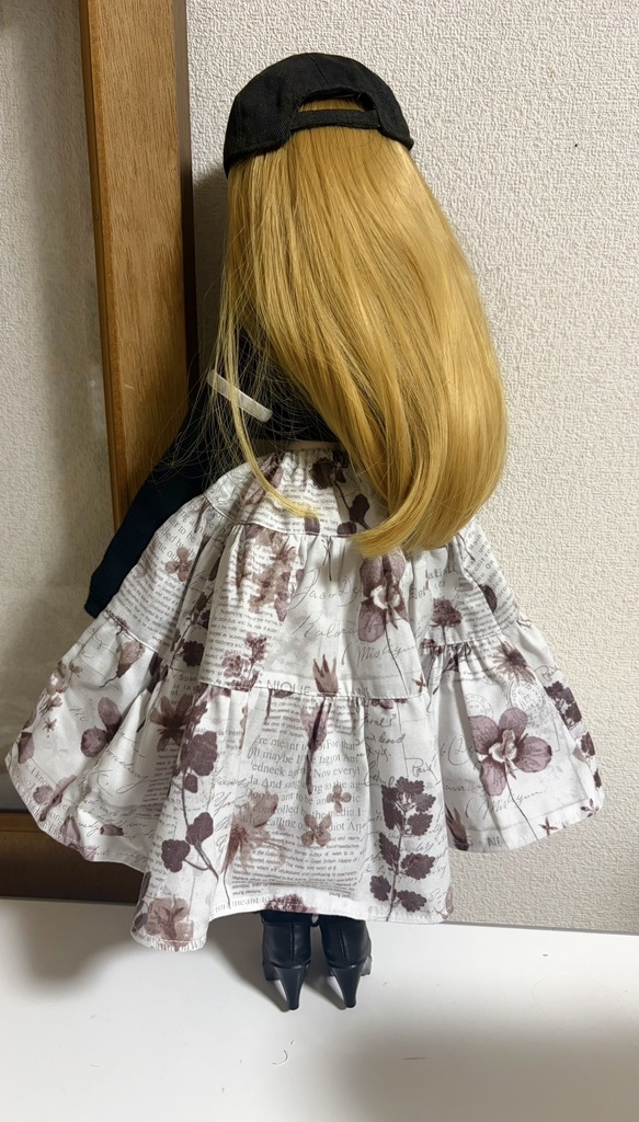 三段ティアードスカート(フラワー)