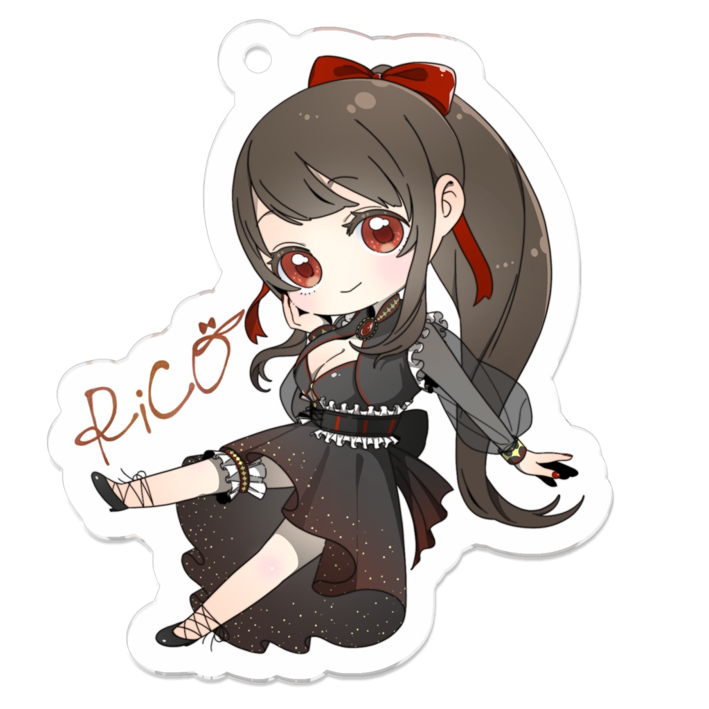 ちびりこさんのアクリルキーホルダー