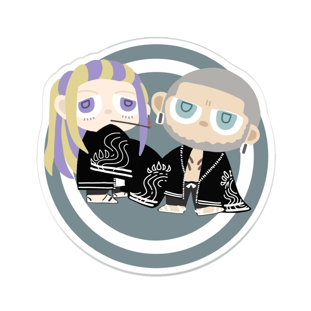 ベンワカアクリルバッジ