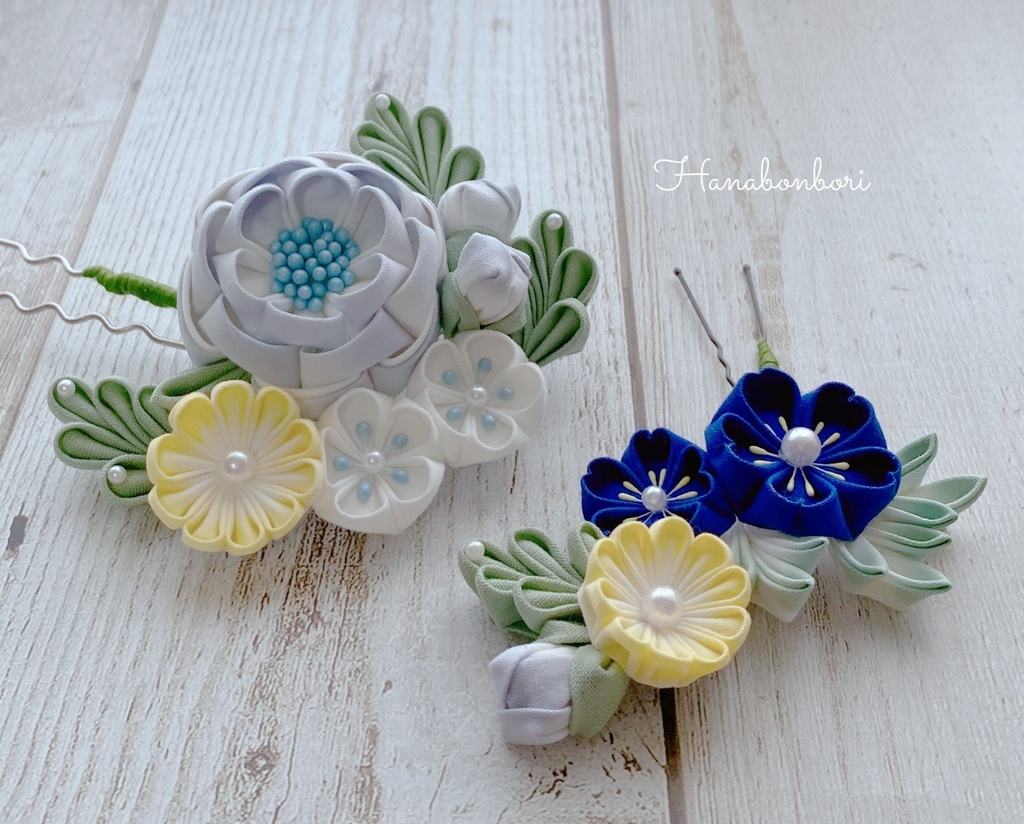 展示のみ　　　　　　　　　　　　　　　　オーダー商品 シャーリー様 簪セット