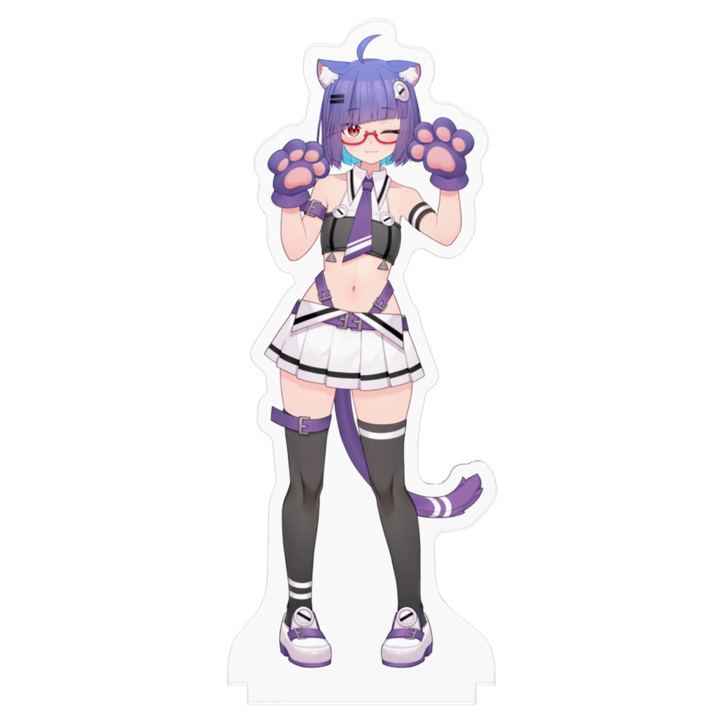 猫本にゃこLive2D化記念アクスタC