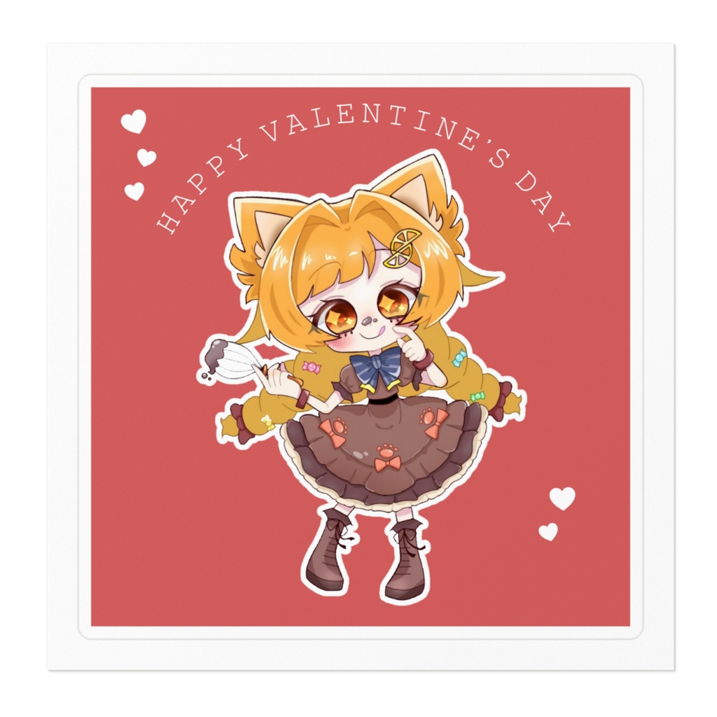 日向みかん2025バレンタインステッカー①