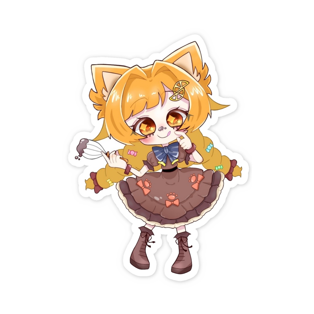 日向みかんスマホステッカー①