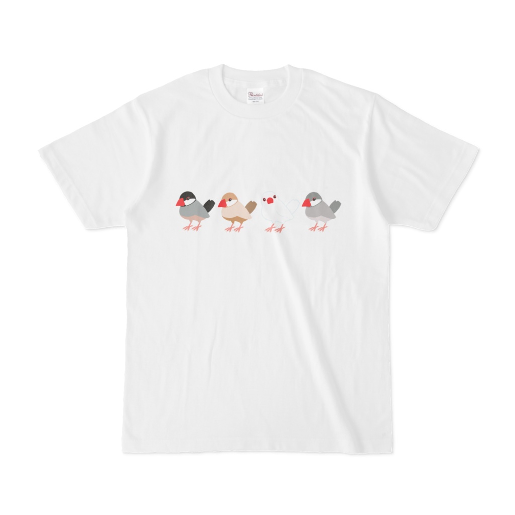 文鳥Tシャツ