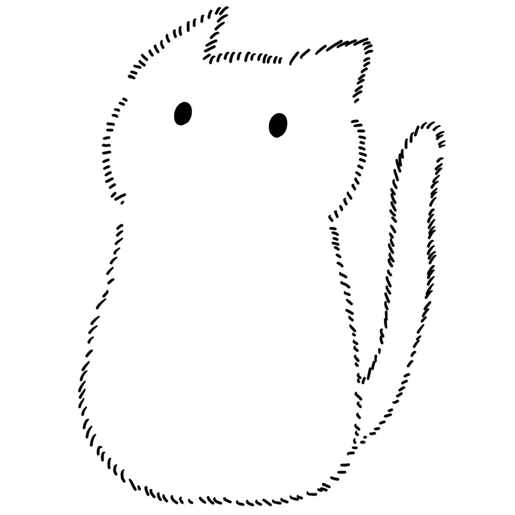 もふもふのねこ