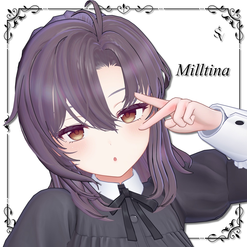 Noctis Halfup Hair 【14アバター対応】#SELVIA_jp