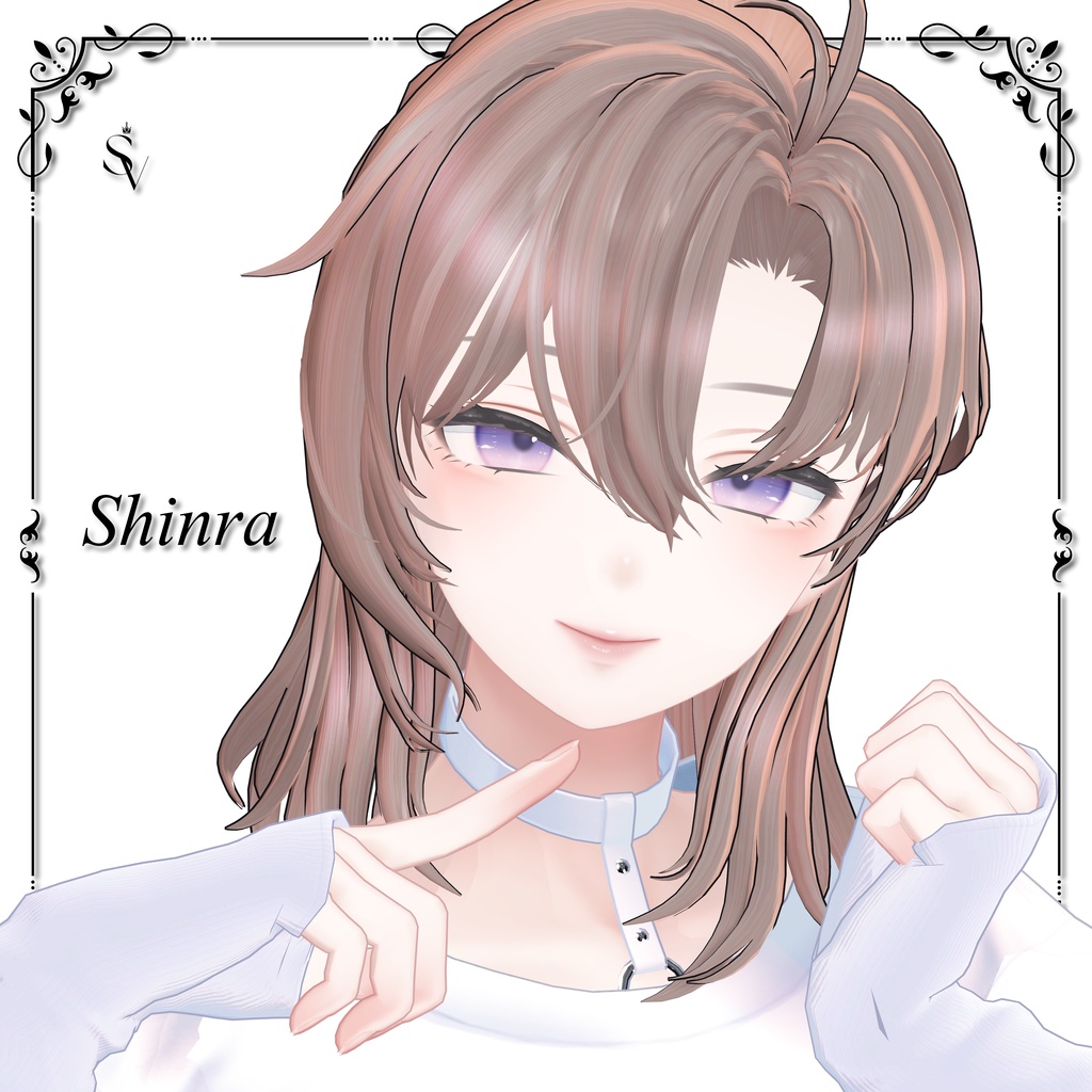 Noctis Halfup Hair 【14アバター対応】#SELVIA_jp