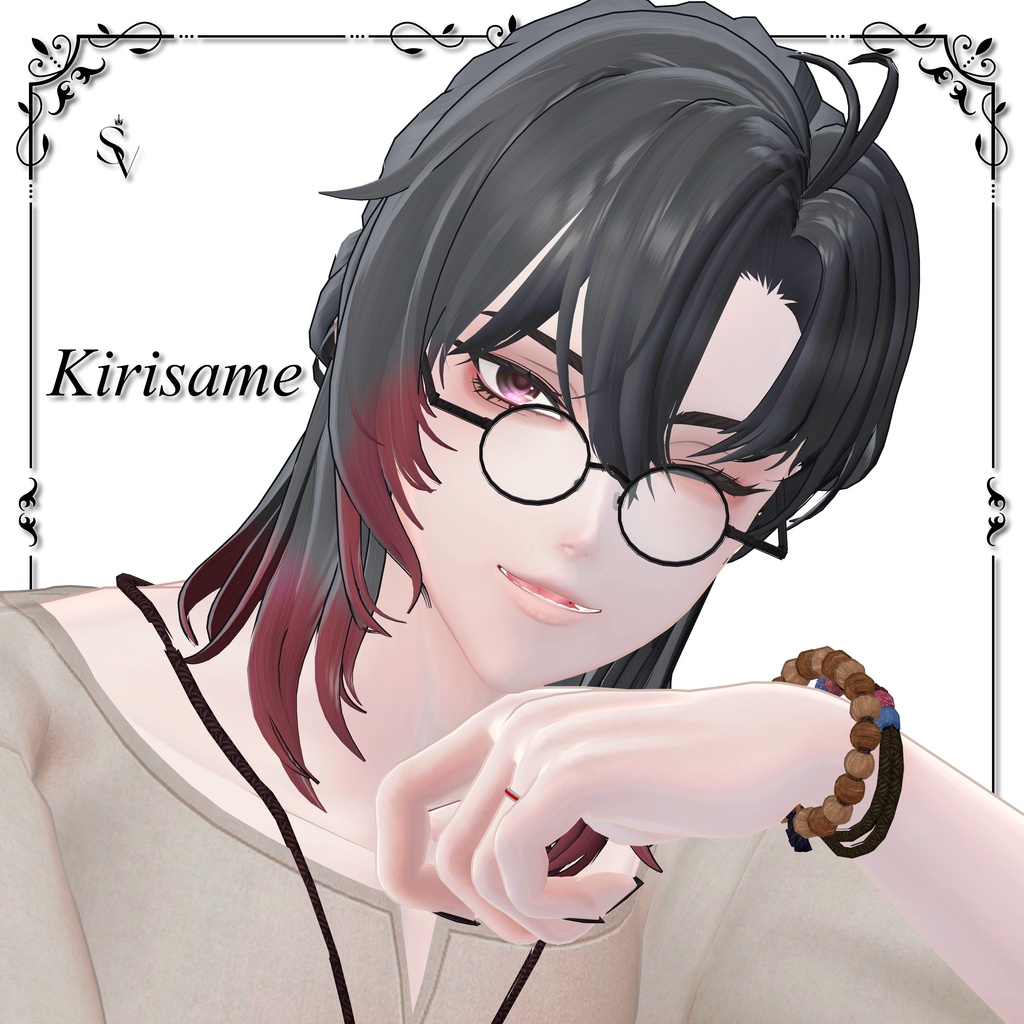 Noctis Halfup Hair 【14アバター対応】#SELVIA_jp