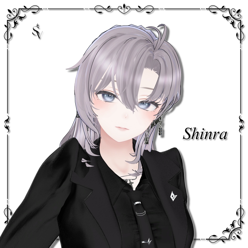 Noctis Halfup Hair 【14アバター対応】#SELVIA_jp