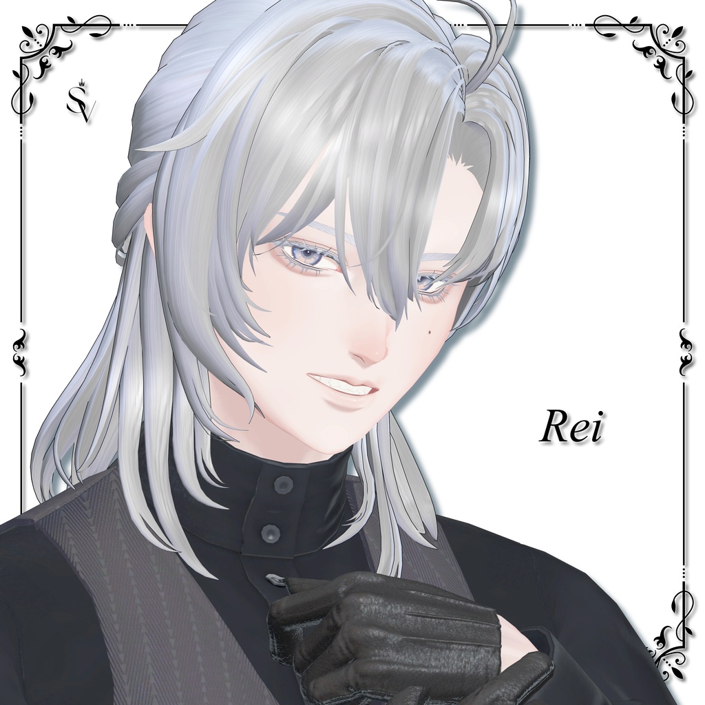 Noctis Halfup Hair 【14アバター対応】#SELVIA_jp