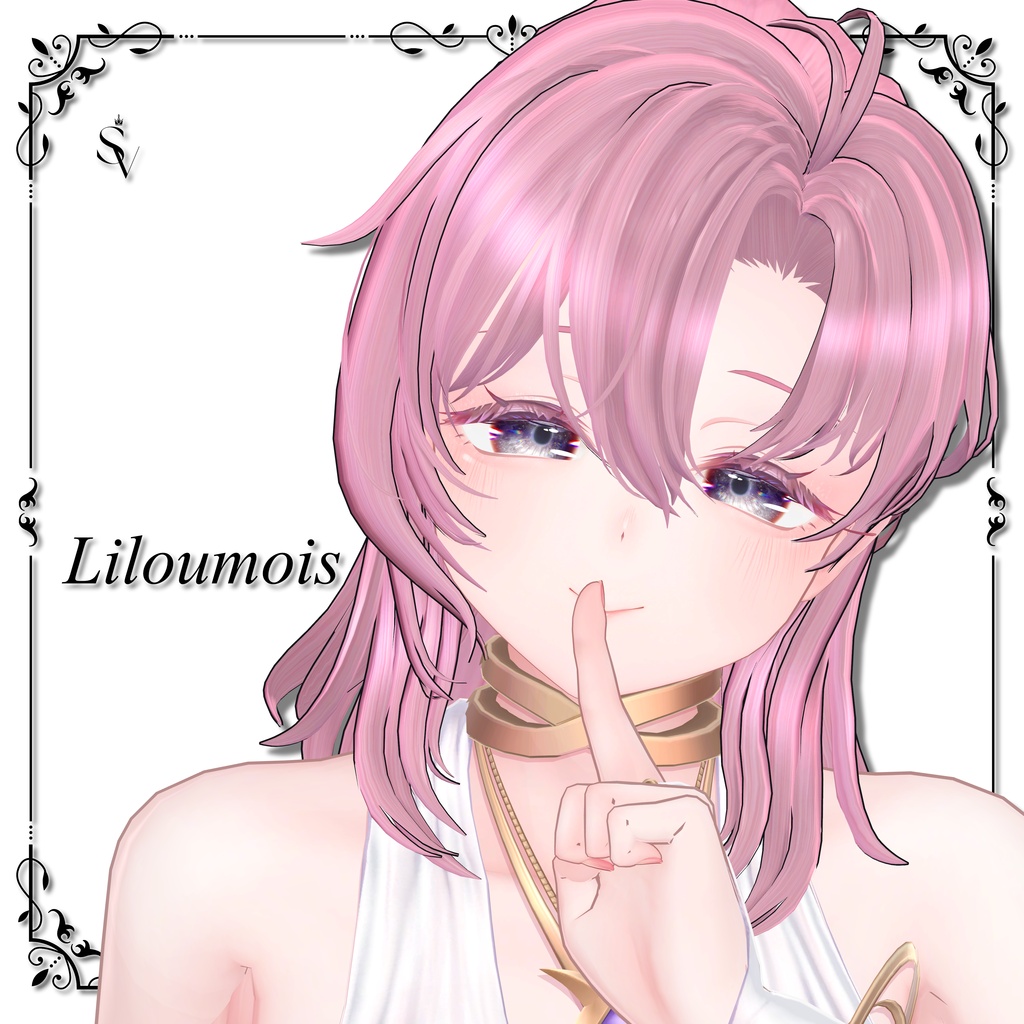Noctis Halfup Hair 【14アバター対応】#SELVIA_jp