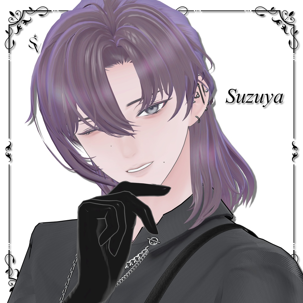 Noctis Halfup Hair 【14アバター対応】#SELVIA_jp