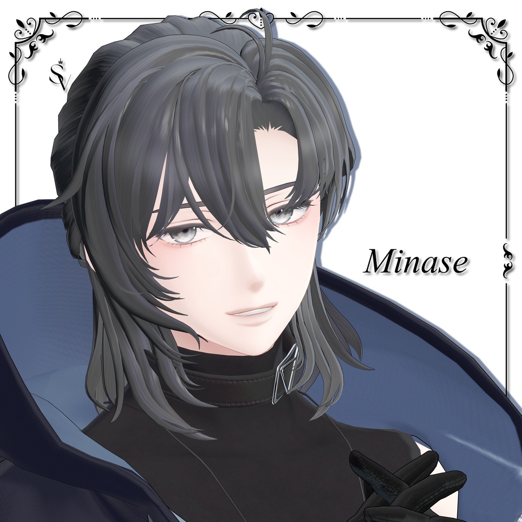 Noctis Halfup Hair 【14アバター対応】#SELVIA_jp