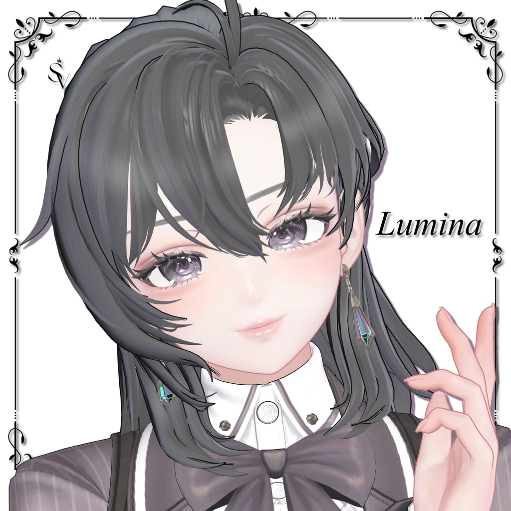 Noctis Halfup Hair 【14アバター対応】#SELVIA_jp