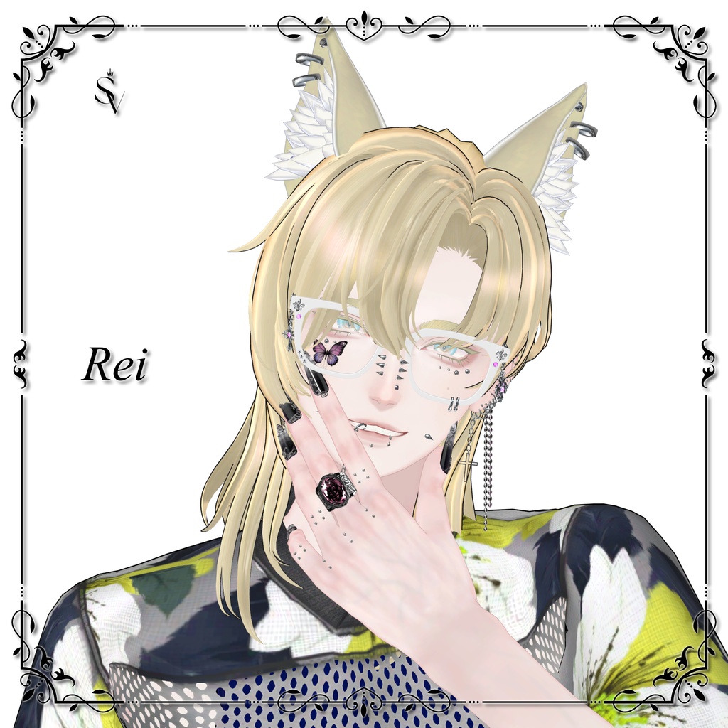 Noctis Halfup Hair 【14アバター対応】#SELVIA_jp