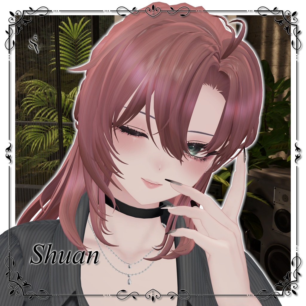Noctis Halfup Hair 【14アバター対応】#SELVIA_jp