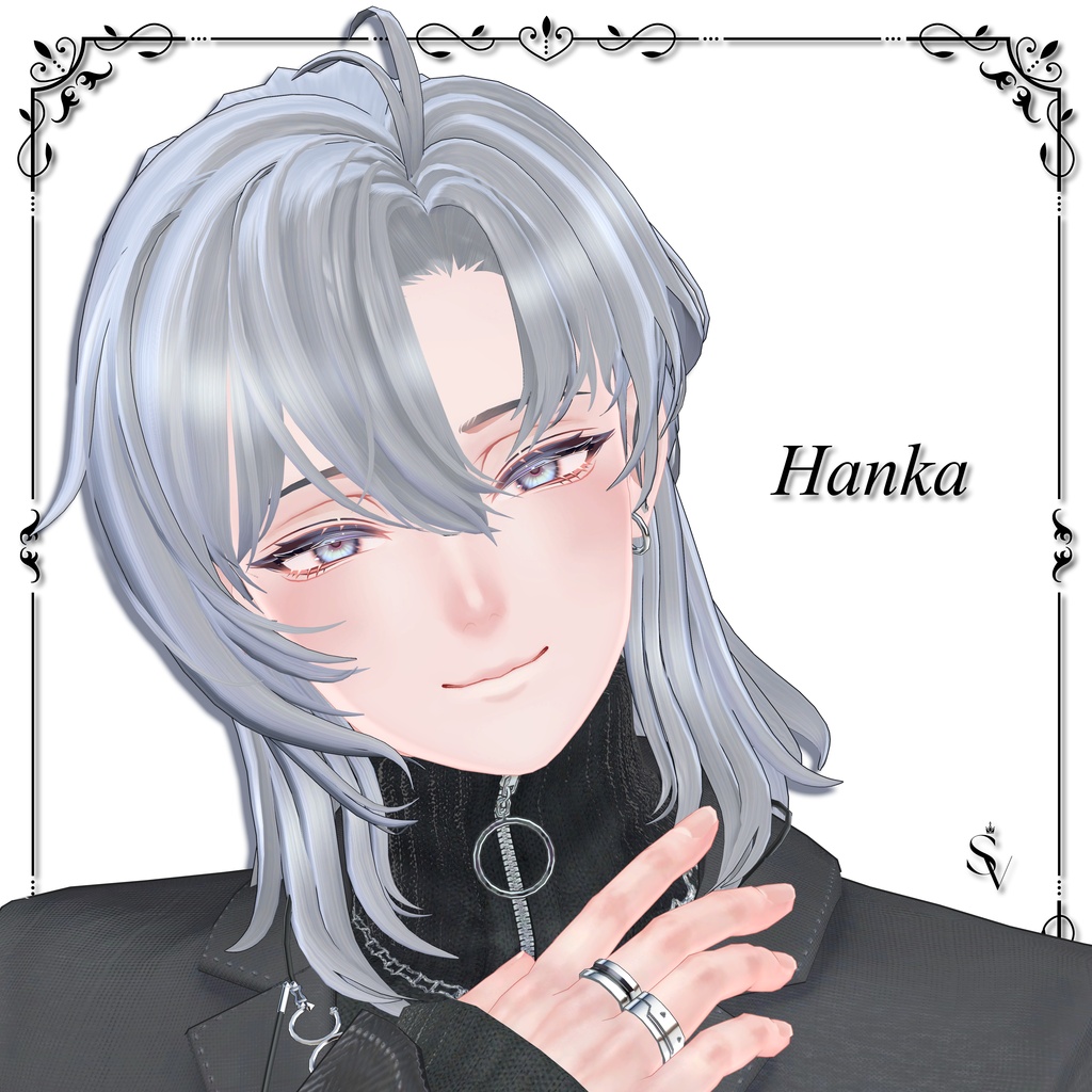 Noctis Halfup Hair 【14アバター対応】#SELVIA_jp