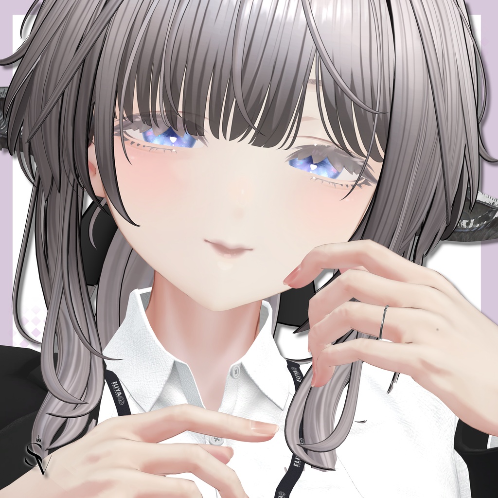 【ミダリス専用】 Crystal Iris Makeup & Eye Texture #SELVIA_jp