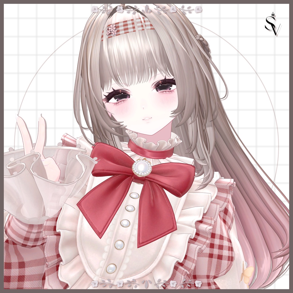 《販売開始記念セール🎉》【無料版あり】Fleuria long Hair 【14アバター対応】#SELVIA_jp
