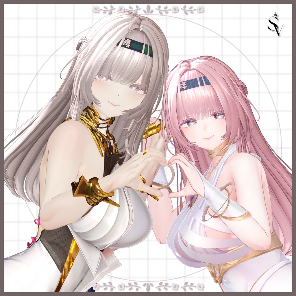 《販売開始記念セール🎉》【無料版あり】Fleuria long Hair 【14アバター対応】#SELVIA_jp