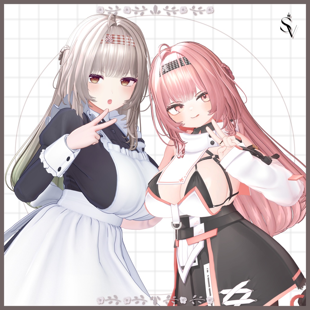 《販売開始記念セール🎉》【無料版あり】Fleuria long Hair 【14アバター対応】#SELVIA_jp
