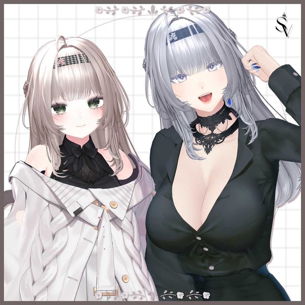 《販売開始記念セール🎉》【無料版あり】Fleuria long Hair 【14アバター対応】#SELVIA_jp