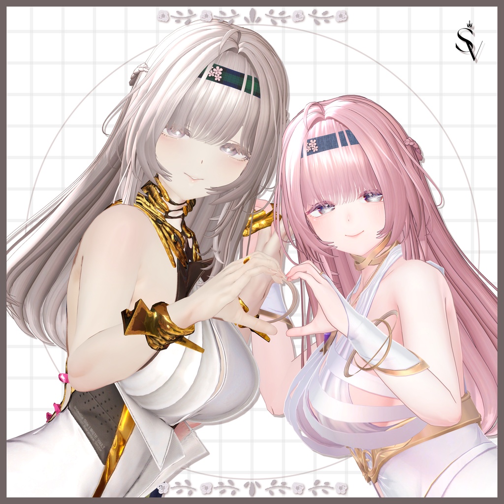 《販売開始記念セール🎉》【無料版あり】Fleuria long Hair 【14アバター対応】#SELVIA_jp