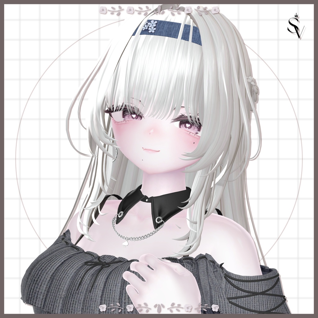 《販売開始記念セール🎉》【無料版あり】Fleuria long Hair 【14アバター対応】#SELVIA_jp