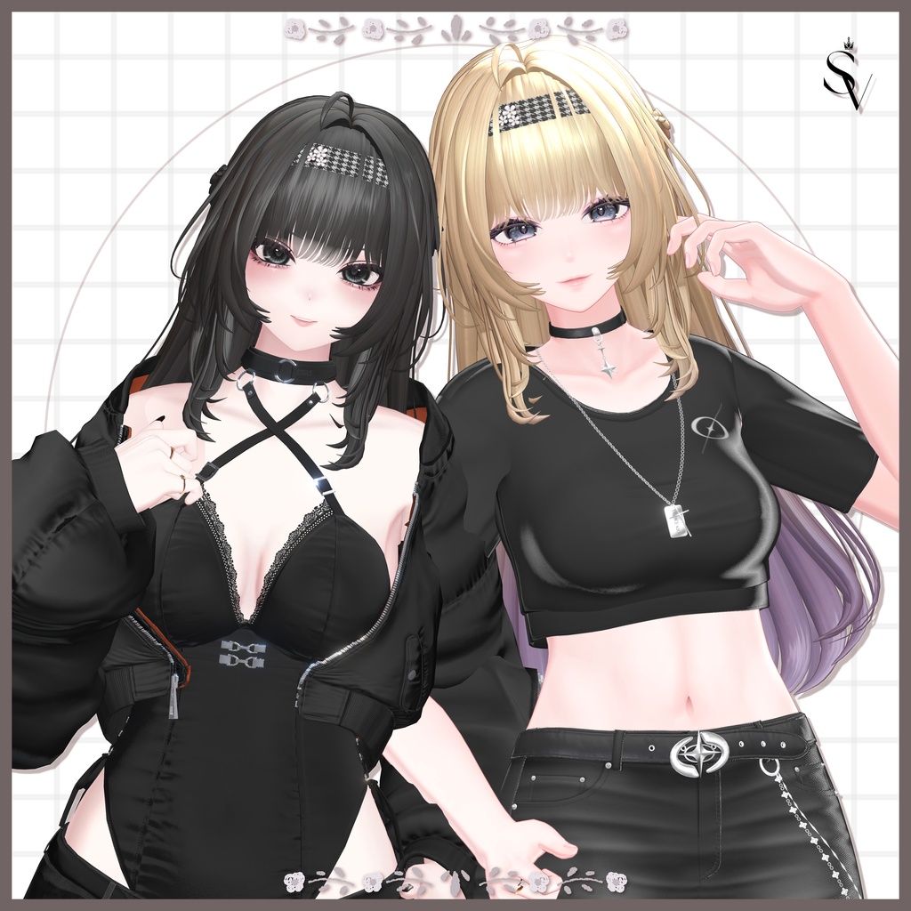 《販売開始記念セール🎉》【無料版あり】Fleuria long Hair 【14アバター対応】#SELVIA_jp