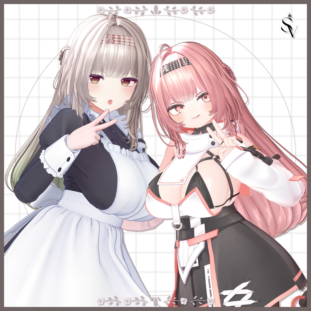 《販売開始記念セール🎉》【無料版あり】Fleuria long Hair 【14アバター対応】#SELVIA_jp