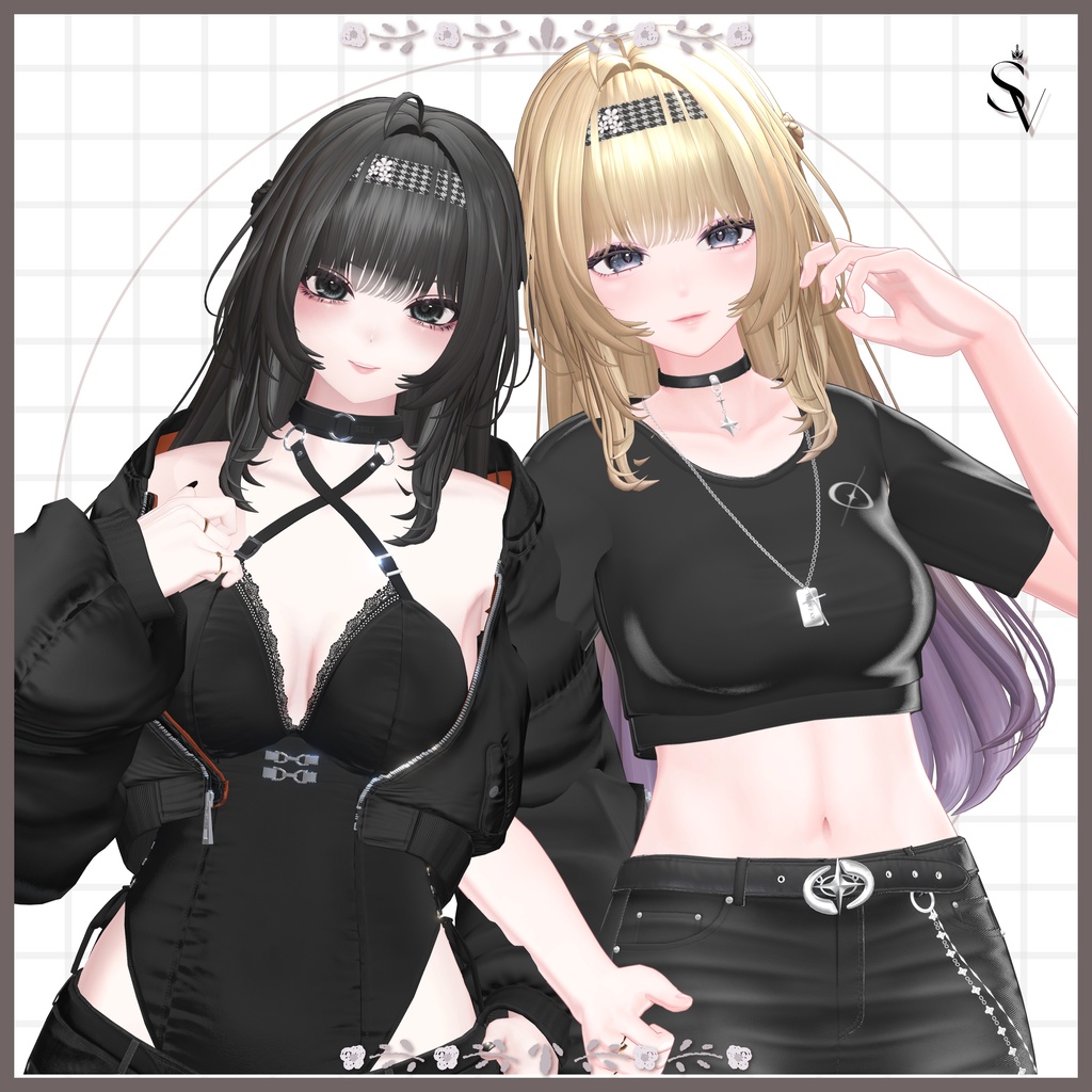 《販売開始記念セール🎉》【無料版あり】Fleuria long Hair 【14アバター対応】#SELVIA_jp