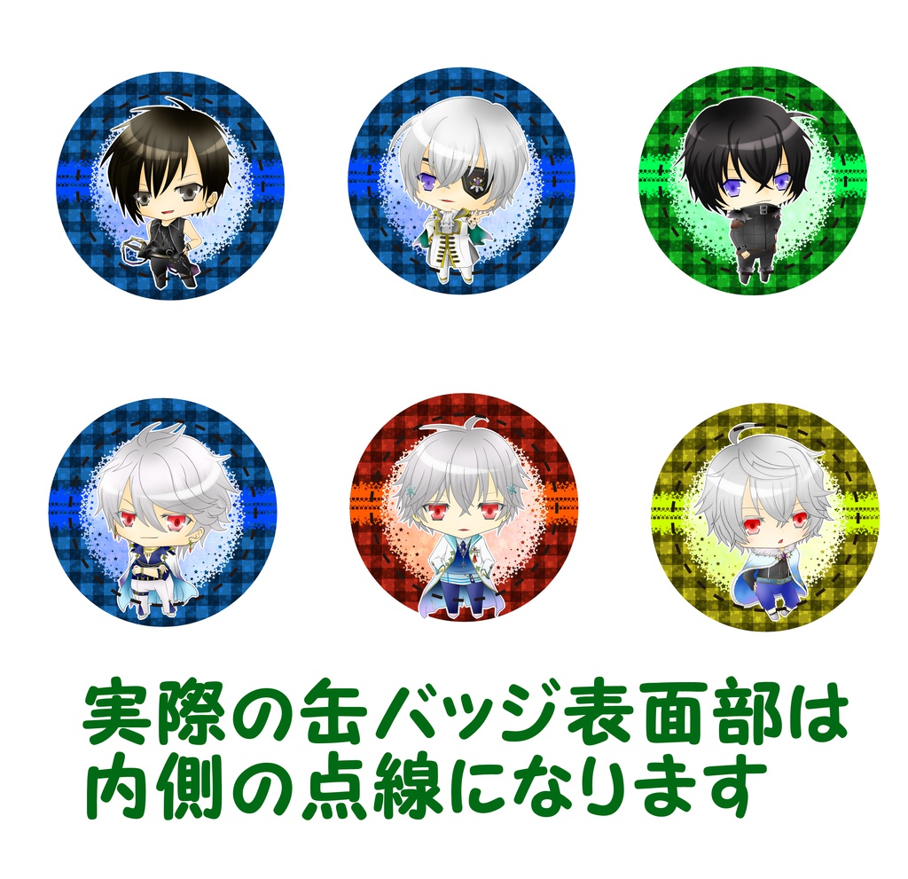 夢100缶バッジ