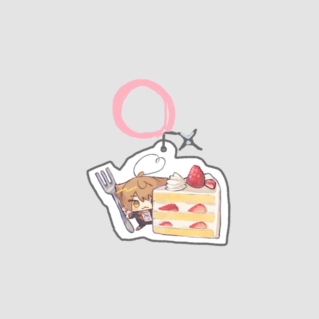 ぱぺケーキ　アンブレラマーカー