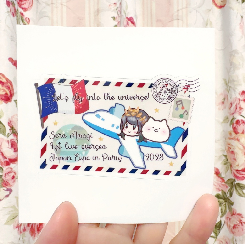 【期間限定販売】アマギセーラ、フランスへ行く❣️Japan Expo in Paris 2023 海外遠征応援パック🇫🇷🛩🌍【7/31〆】