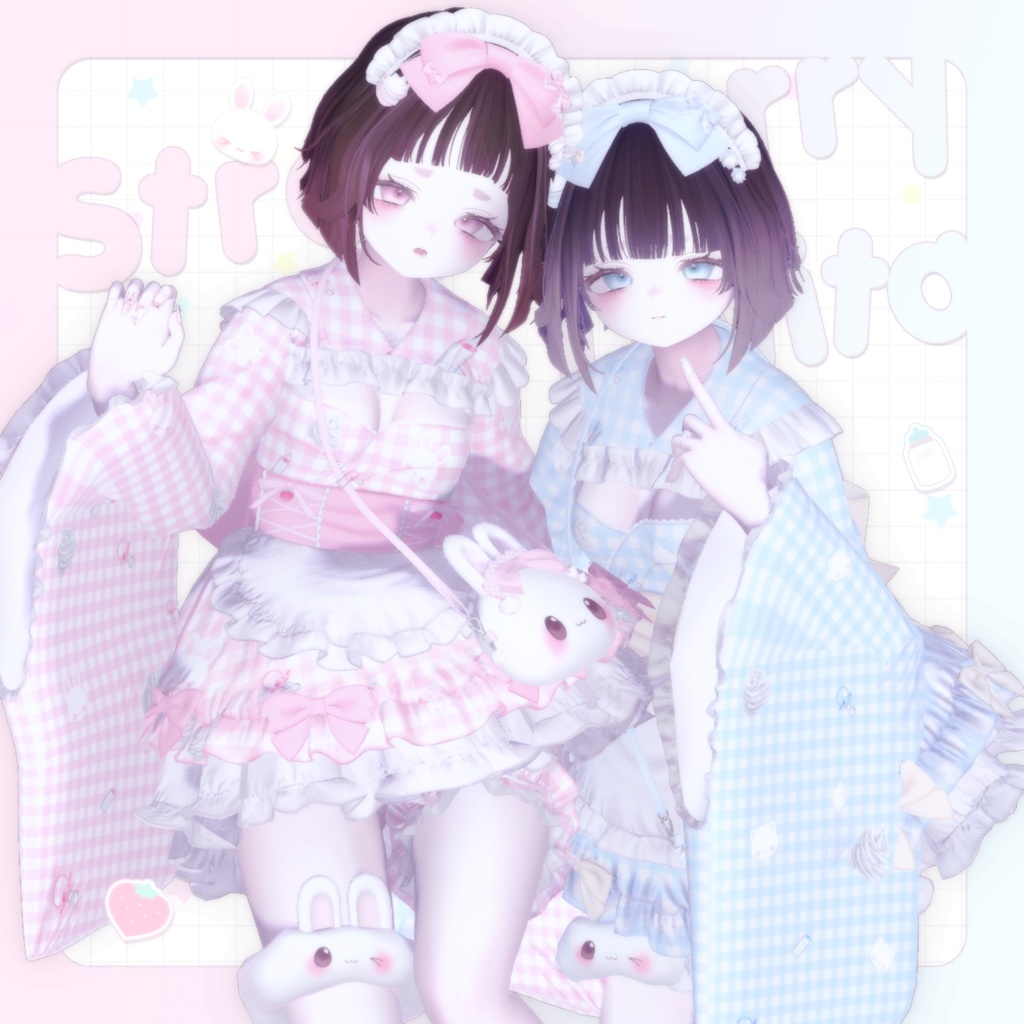 【12アバター対応】Strawberry Lolita♡【SALE中!!】