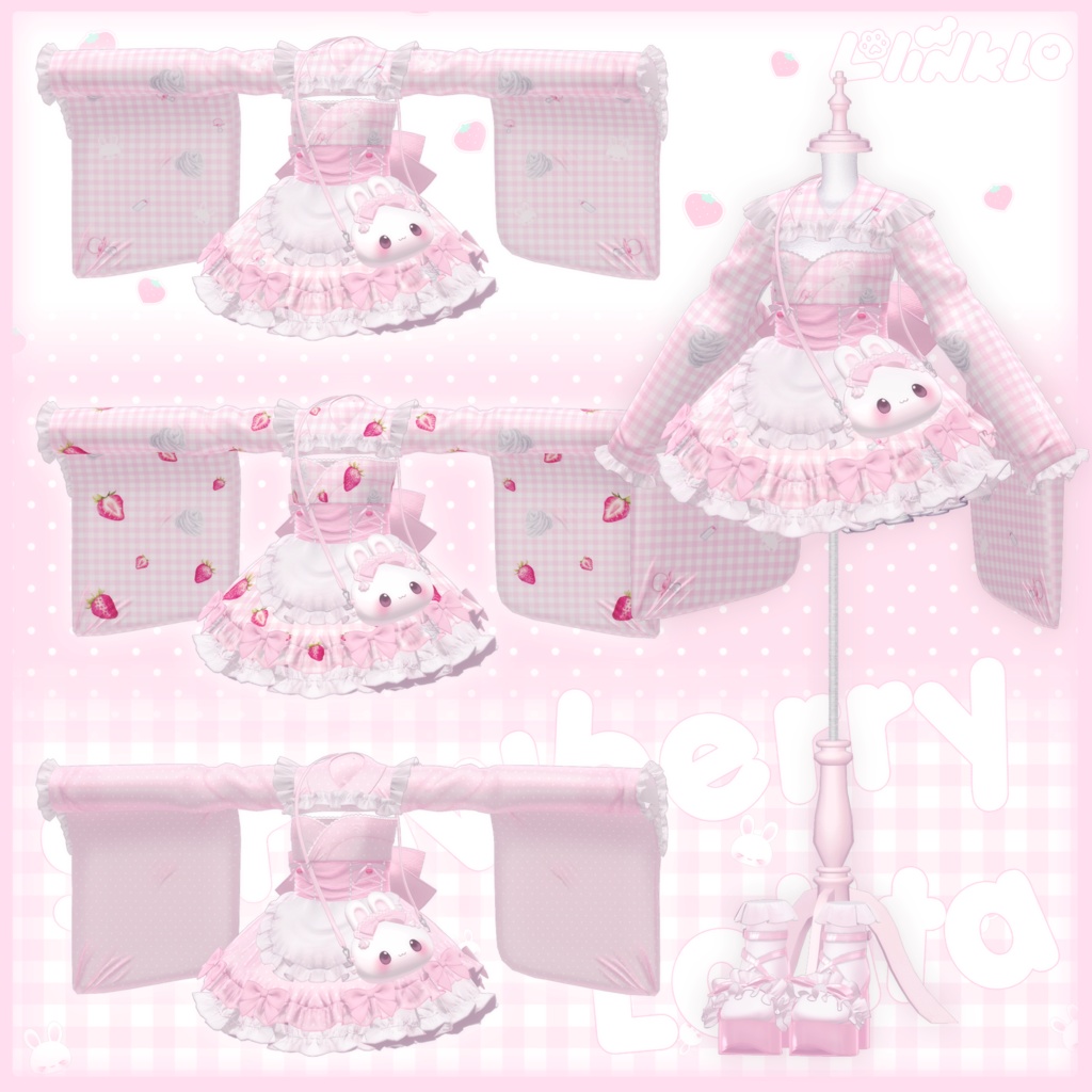 【12アバター対応】Strawberry Lolita♡