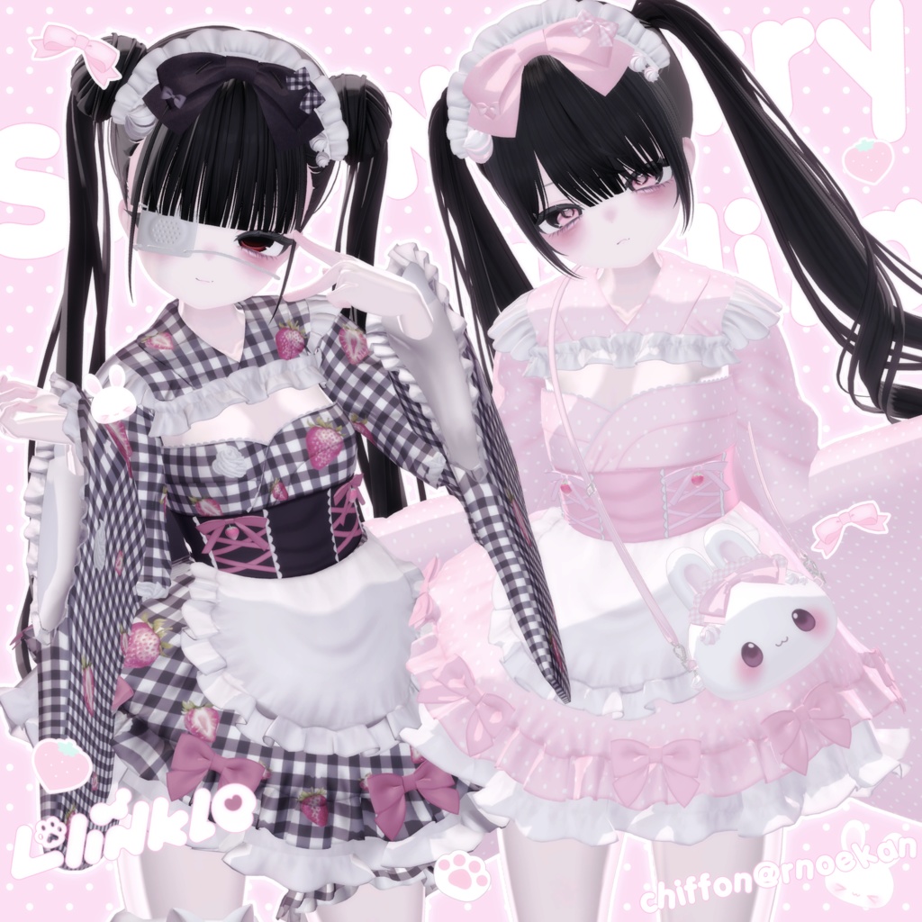 【12アバター対応】Strawberry Lolita♡
