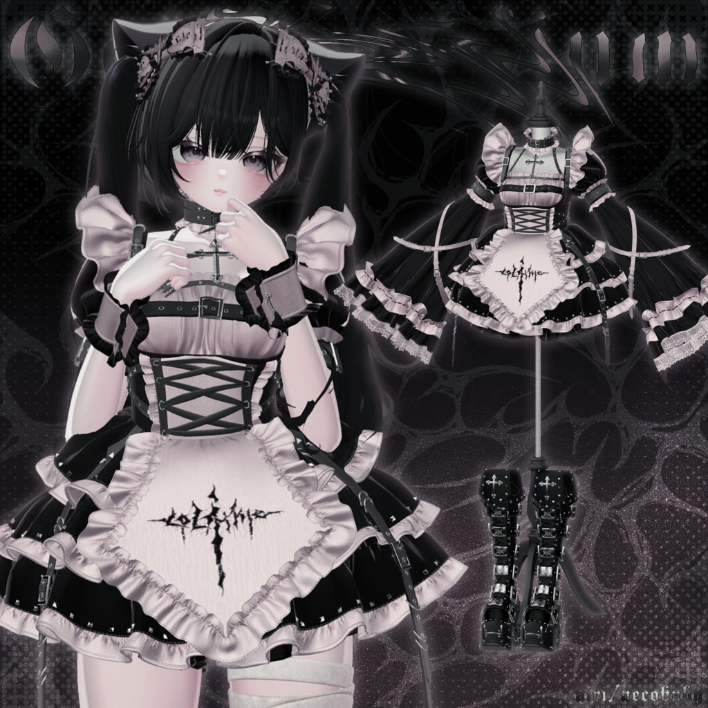 【12アバター対応】♰ GOTHIC LOLIUM ♰